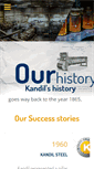 Mobile Screenshot of kandilindustries.com